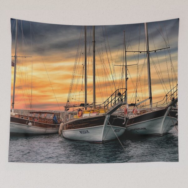 Item preview, Sunset in the Harbour designed and sold by Marylou Badeaux.