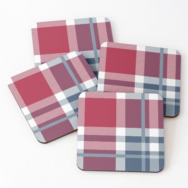 Item preview, HotPink and Pale Blue Plaid V.08 designed and sold by oppositedge.