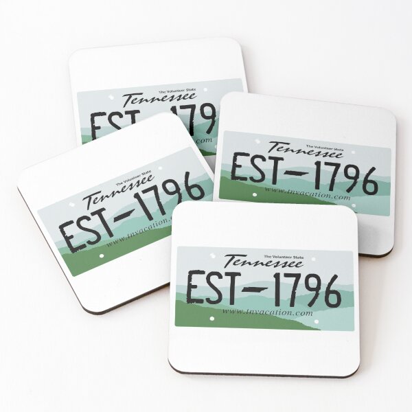 Item preview, Tennessee License Plate - Est 1796 designed and sold by Tara R.