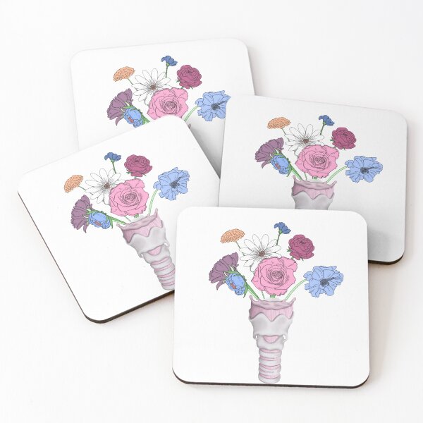Item preview, Pink Larynx with Flowers designed and sold by Paige's Page.