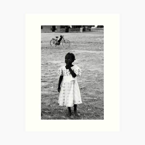 Cutest Girl in Africa - Burkina Faso Art Print