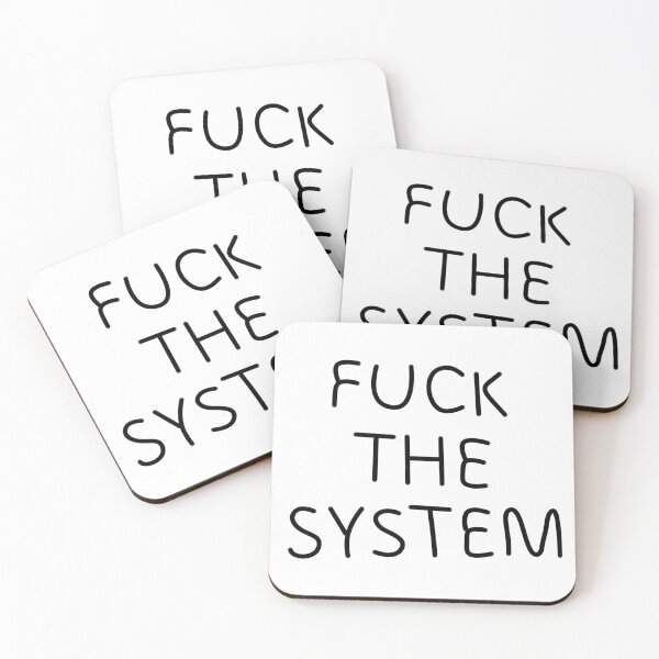 Item preview, FUCK THE SYSTEM designed and sold by Eshka.