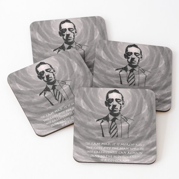 Item preview, Portrait of H.P. Lovecraft designed and sold by Caleb Tolbert.
