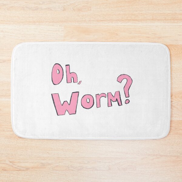 Item preview, oh worm? (Pink) designed and sold by Funauntsarah.