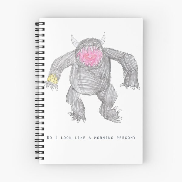 Item preview, Morning monster designed and sold by lizblackdowding.