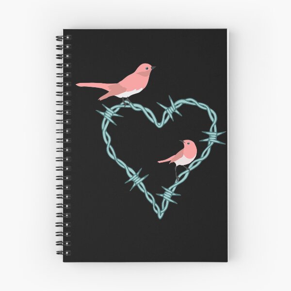 Item preview, Barbed Wire Heart Birds designed and sold by pounddesigns.