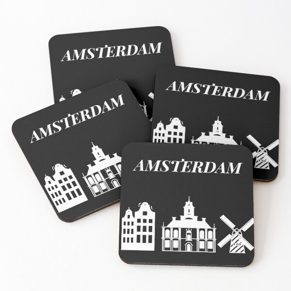 Item preview, Amsterdam Skyline, Netherlands designed and sold by marosharaf.