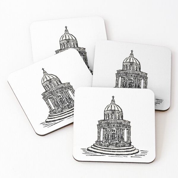 Item preview, Tempietto Architectural Sketch designed and sold by erussellart.