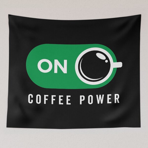 Item preview, Coffee Power On designed and sold by Brogress Project.
