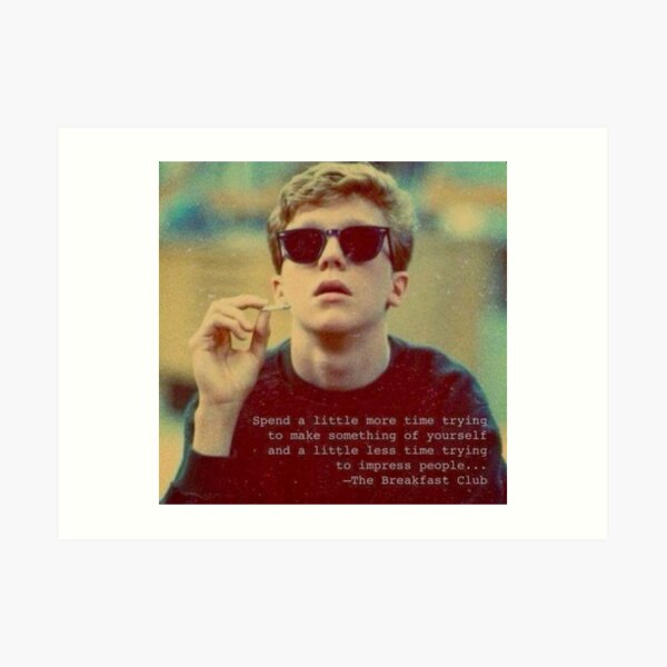 Breakfast Club 1 Art Print