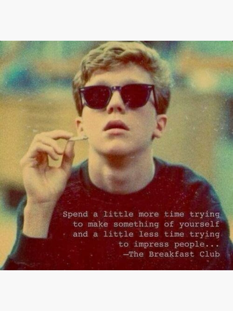 "Breakfast Club 1" Poster for Sale by LoveMovies Redbubble