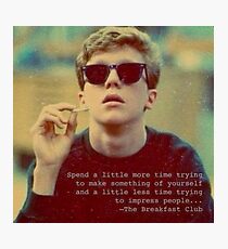 Breakfast Club 1 Photographic Print