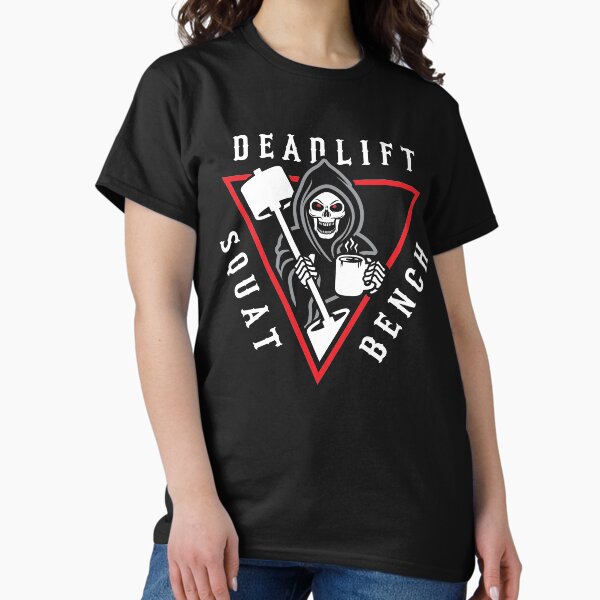 Item preview, Squat Bench Deadlift Grim Reaper designed and sold by brogressproject.