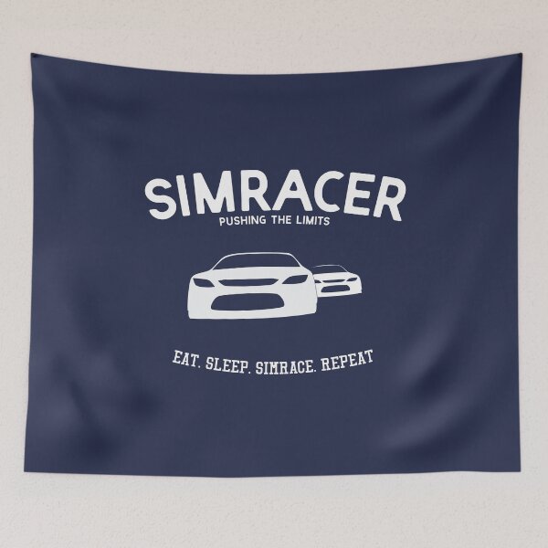 Item preview, Simracer Sim Racing Games - Eat, Sleep, Simrace, Repeat designed and sold by skua74.