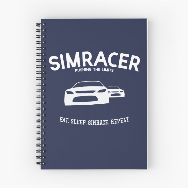 Item preview, Simracer Sim Racing Games - Eat, Sleep, Simrace, Repeat designed and sold by skua74.