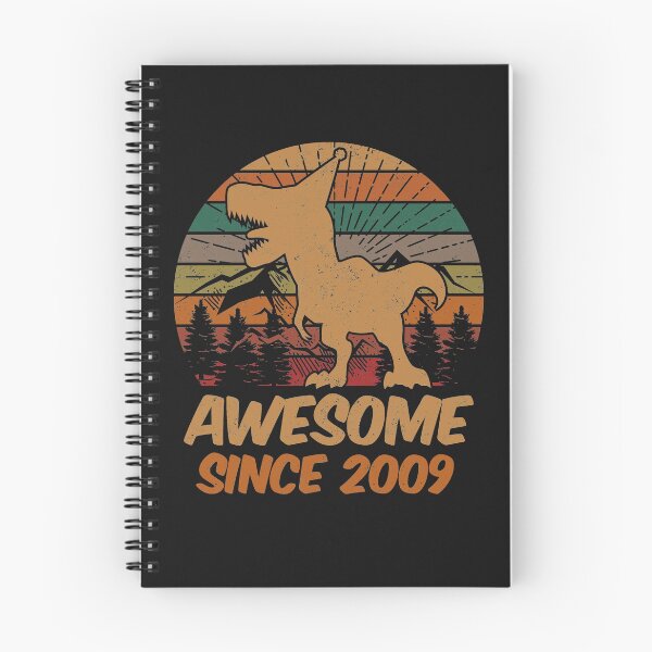Item preview, Kids Dinosaur Awesome Since 2009 10 Year Old Gift 10th Bday designed and sold by Nikolaienko Artem.