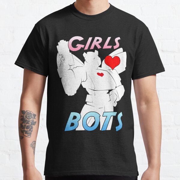 Girls Heart Bots 2 Classic T-Shirt