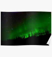 Ft Nelson BC Auroras Poster
