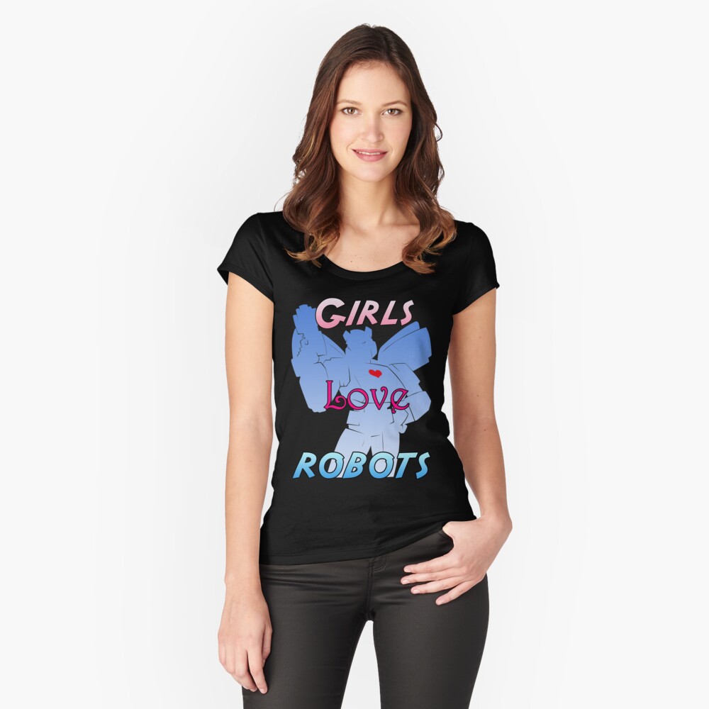 Item preview, Fitted Scoop T-Shirt designed and sold by cybercat.
