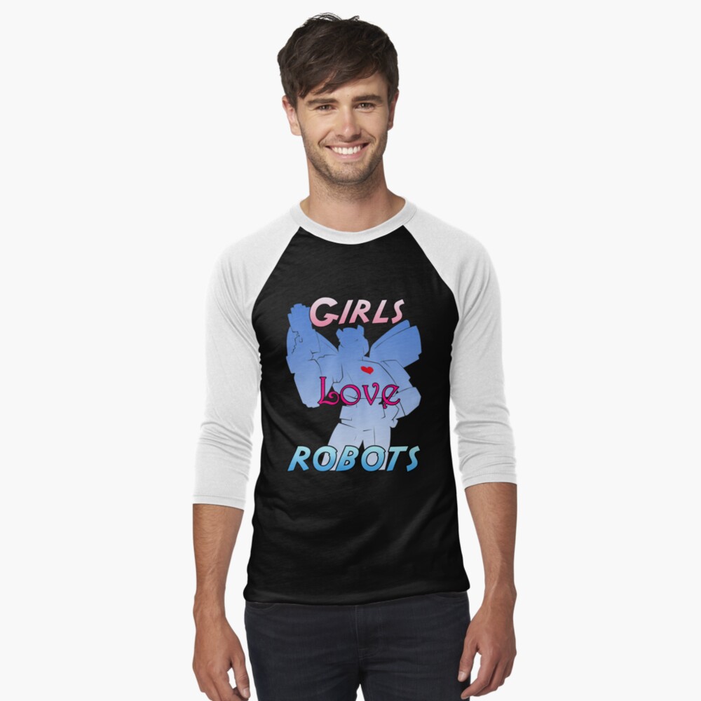 Item preview, Baseball ¾ Sleeve T-Shirt designed and sold by cybercat.