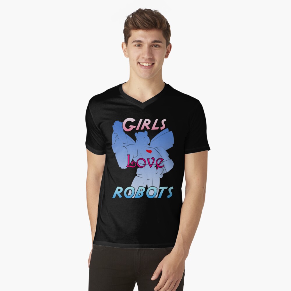 Item preview, V-Neck T-Shirt designed and sold by cybercat.