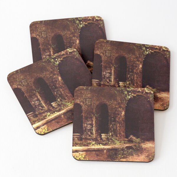 Item preview, Carl Blechen - Grotto in The Park of The Villa d'Este - 1828 designed and sold by ArtExpression.
