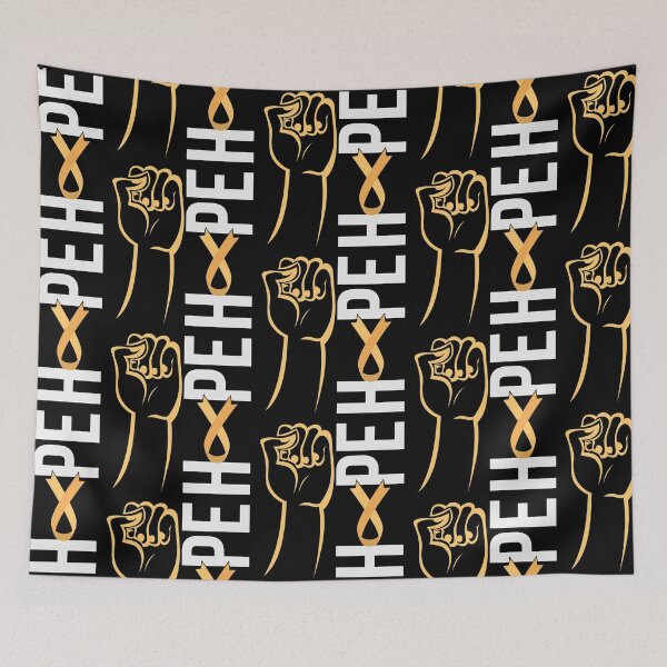 Item preview, Childhood Cancer Awareness Support Suvivor Gold designed and sold by Pubi.
