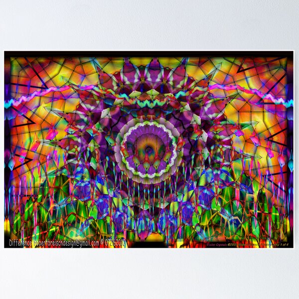 Item preview, Violet Crystals Difference designed and sold by RobBreisch.