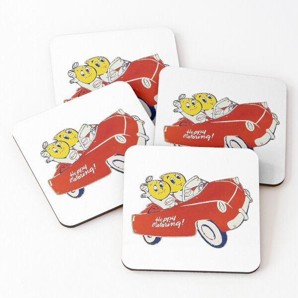 Item preview, Esso Guy and Gal designed and sold by Retrostickersnz.