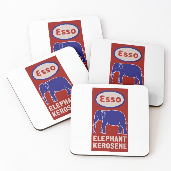 Item preview, Esso Elephant Kerosene designed and sold by Retrostickersnz.