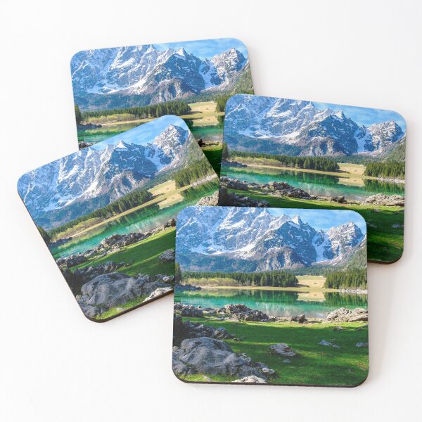 Item preview, Spring morning at the alpine lake designed and sold by zakaz86.