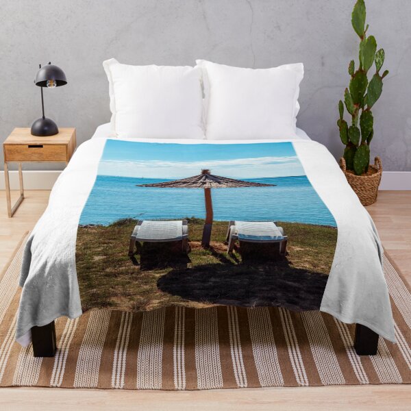 Item preview, Beach umbrella at the sea in Premantura designed and sold by zakaz86.