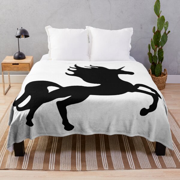 Item preview, Simple Black Unicorn designed and sold by XOOXOO.