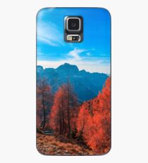 Cloudy autumn day in the italian alps Case/Skin for Samsung Galaxy