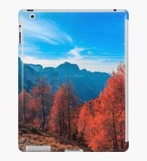 Bewölkter Herbsttag in den italienischen Alpen iPad-Hülle & Klebefolie