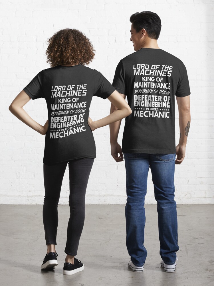 Mechanic Mechanics Repairman Gift Present T Shirt By Krautshirts Redbubble