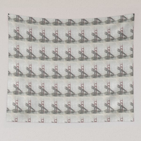 Item preview, San Francisco Watercolor Style, Golden Gate Bridge 2 designed and sold by MaplewoodMerch.