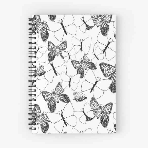 Item preview, Butterflies Black and White designed and sold by Mariangela Garau.