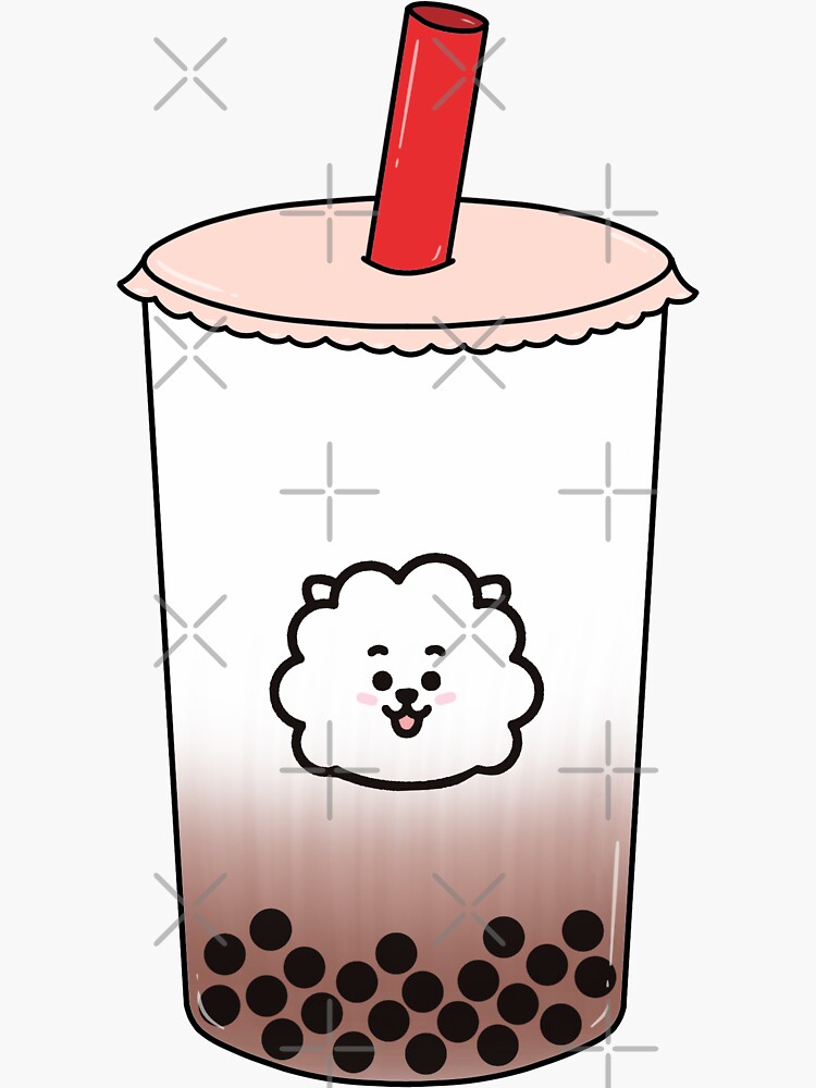 bt21 boba plush