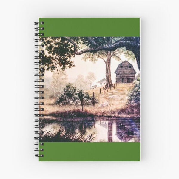 Item preview, RUSTIC FARM HOUSE & LAZY POND BY JAMES NELSON JOHNSON designed and sold by JAMES NELSON JOHNSON.