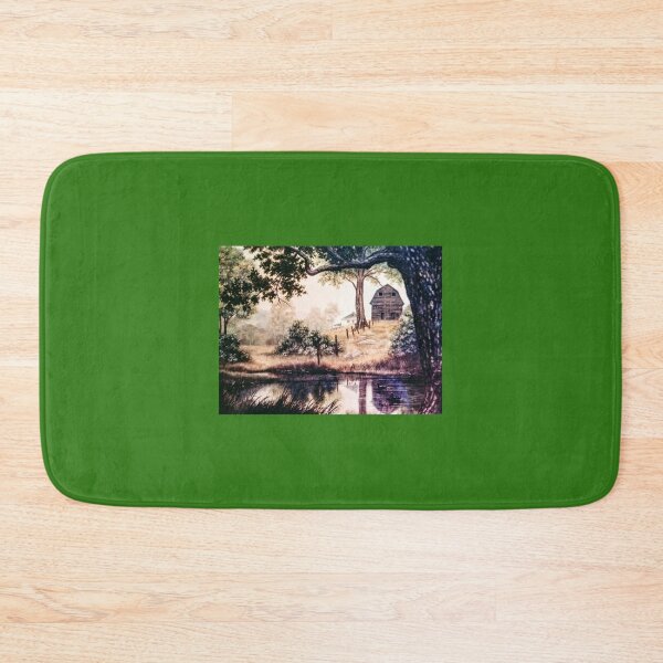 Item preview, RUSTIC FARM HOUSE & LAZY POND BY JAMES NELSON JOHNSON designed and sold by JAMES NELSON JOHNSON.