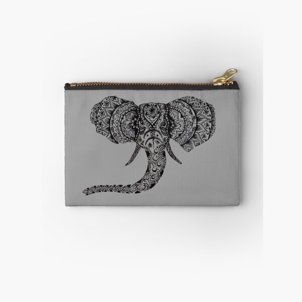 Item preview, Grey Elephant Mandala designed and sold by inklingsbyellie.