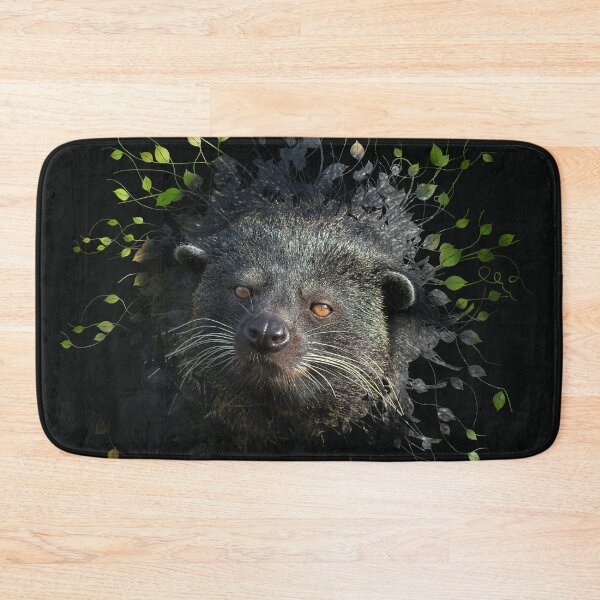 Item preview, Binturong Looking Through The Leaves designed and sold by rawshutterbug.