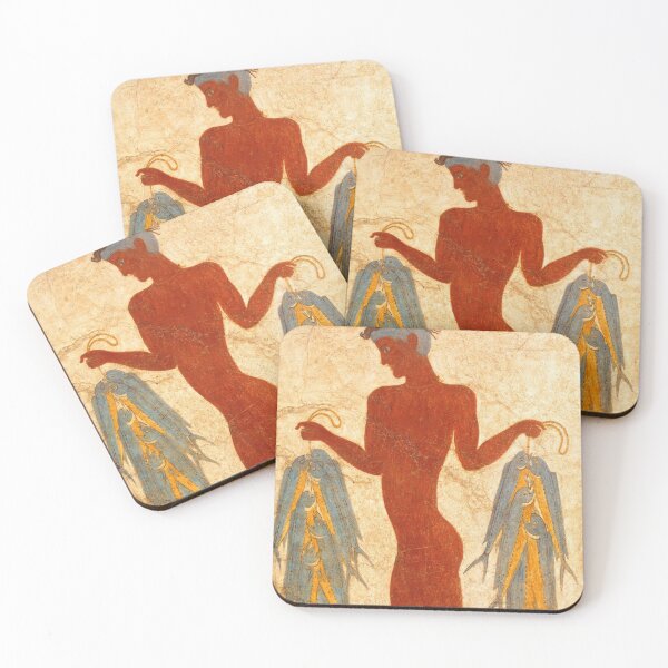 Item preview, Fresco of the Fisherman from Akrotiri designed and sold by Lefteris Betsis.