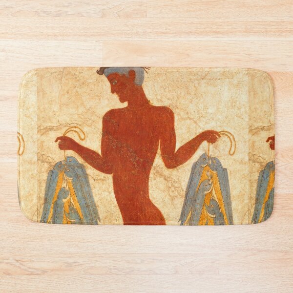Item preview, Fresco of the Fisherman from Akrotiri designed and sold by Lefteris Betsis.