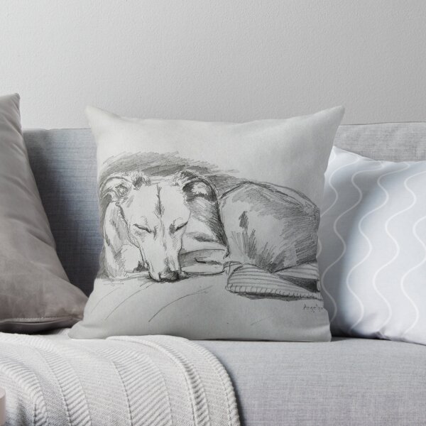 Finally home Throw Pillow