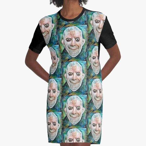Uncle Fester Addams Family Graphic T-Shirt Dress for Sale by  ArtbyPriscilla