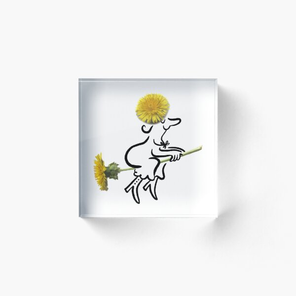 Dandelion Witch Acrylic Block