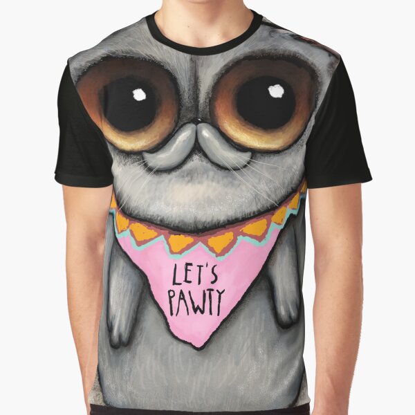 Grey persian cat Graphic T-Shirt