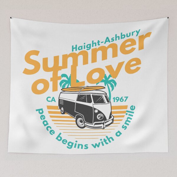 Item preview, Summer of Love - Haight Ashbury - 1967 designed and sold by Broken Concrete.